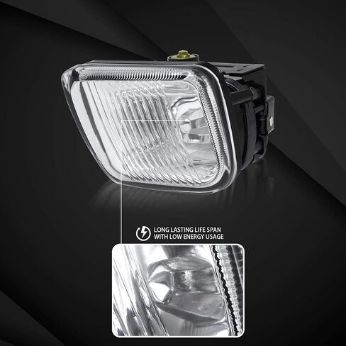 AUTOZENSATION Compatible with 1996-1998 Honda Civic Yellow Lens Fog Lights + H3 Bulbs + Switch Included L+R Pair in Saudi Arabia