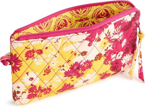 Vera Bradley Premium Cotton Zip Wristlet in Kuwait