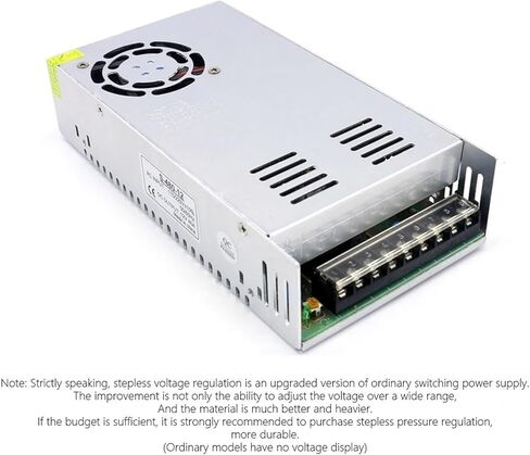 CN DC 60V 500W إمدادات الطاقة الواسعة تنظيم الجهد 8.5A 8A 6A 5A 400W 360W 350W 300W 250W Transformer 24V 36V 48V 5V 110-220V (5V-400W-Quiet) in Kuwait