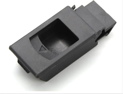 DK725 Plastic Plane Sliding Lock Quick Installation Side Door Latch Cabinet Box Latch Manufacturer Direct Sales 1Pcs(Black) in Saudi Arabia