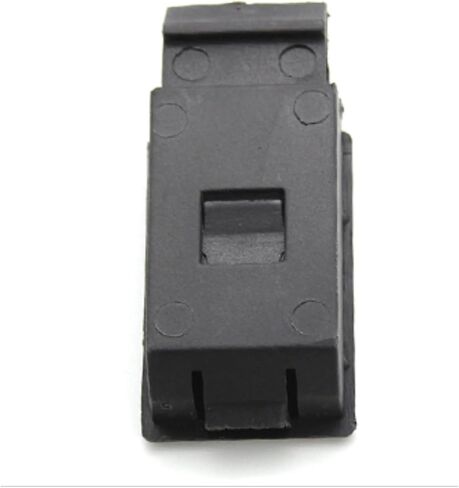 DK725 Plastic Plane Sliding Lock Quick Installation Side Door Latch Cabinet Box Latch Manufacturer Direct Sales 1Pcs(Black) in Saudi Arabia