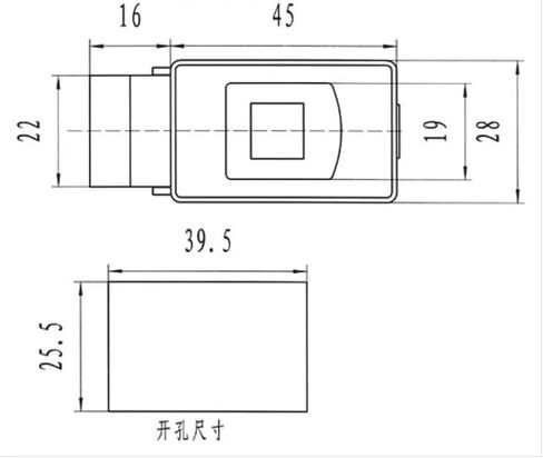 DK725 Plastic Plane Sliding Lock Quick Installation Side Door Latch Cabinet Box Latch Manufacturer Direct Sales 1Pcs(Black) in Saudi Arabia