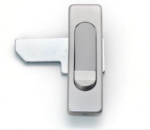 AB509 Zinc Alloy Steel Cabinet Plane Lock 88.5x26.5mm Mailbox Flat Cabinet Lock Industrial Distribution Box Plane Lock 1Pcs(Without Key) in Saudi Arabia