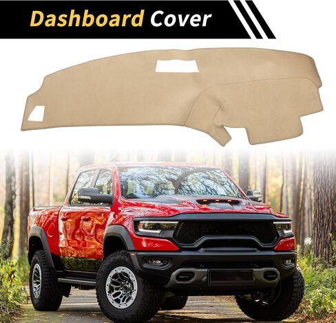 Dash Cover for Ford for Ranger 1989-1994 Dash Board Mat Non-Slip Dash Cover Mat Pad Polyester Center Console Dashboard Cover Pad Carpet Black in Saudi Arabia