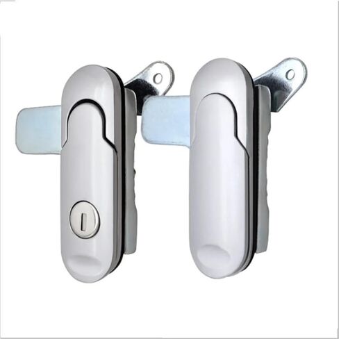 MS843 89x28mm Network Electrical Control Cabinet Mechanical Equipment Tool Box Equipment Cabinet Switch Cabinet Door Handle Lock 1Pcs(Without Key) in Saudi Arabia