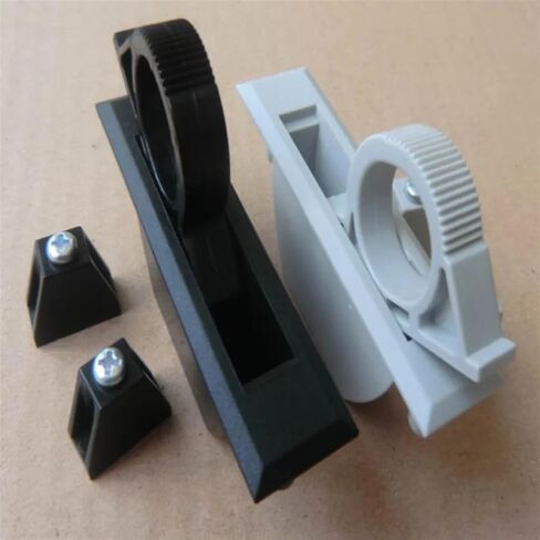 Hidden Embedded Rotary Handle Communication Cabinet Electric Cabinet Power Cabinet Invisible Handle 1Pcs(Grey) in Saudi Arabia
