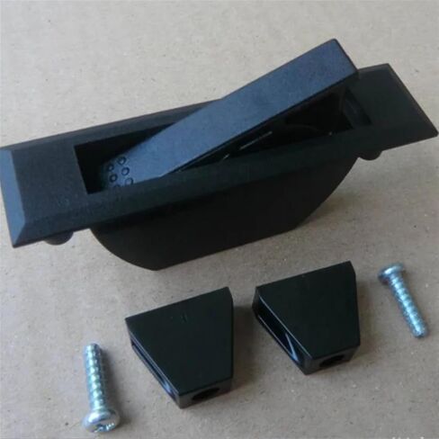 Hidden Embedded Rotary Handle Communication Cabinet Electric Cabinet Power Cabinet Invisible Handle 1Pcs(Grey) in Saudi Arabia