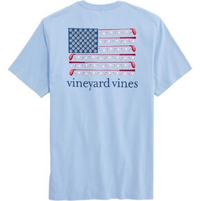 Vineyard Vines Men Men Americana Golf Flag Flag أقصر الأكمام in Kuwait