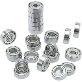 5pcs Miniature Ball Bearing 608ZZ 1x3x1 3x7x3 4x7x2.5 4x8x3 5x8x2.5 5x10x4 RC Car Skates Carbon Steel Deep Groove Small Bearings(ID4x8x2) in Saudi Arabia