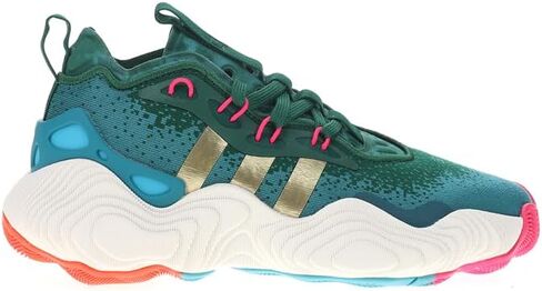 adidas Kids Boys Trae 3 Basketball Sneakers Shoes - Green in Saudi Arabia