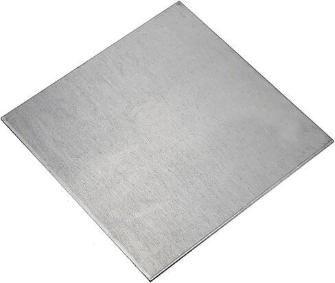 Metal Sheet, TC4 Titanium Alloy Plate Sheet 200×200Mm Thickness 6-10Mm Suitable for Aerospace and Industrial Processes,200×200×12mm(200x200x10mm) in Saudi Arabia