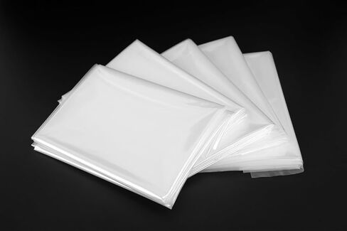 Zorica Large Plastic Storage Bags with Ties, 40x60 inches, Heavy Duty, Clear,tight seal in Saudi Arabia