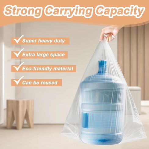 Large Plastic Storage Bags - 4 Pcs Clear Plastic Bag, 40" x 60" Dustproof Extra Large Storage Bag, Reusable Extra Luggage Storage Bags for Suitcase,Luggage,Furniture,Seat,Chair,Bike,Stroller in Saudi Arabia