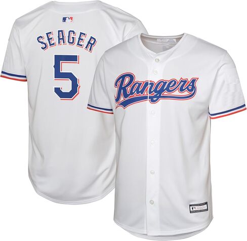 Corey Seager Texas Rangers MLB Kids Youth 8-20 White Home Player Jersey in Saudi Arabia