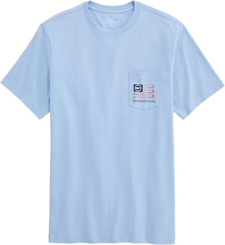 Vineyard Vines Men Men Americana Golf Flag Flag أقصر الأكمام in Kuwait