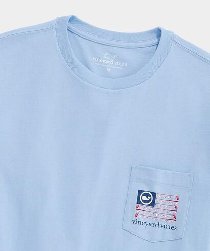 Vineyard Vines Men Men Americana Golf Flag Flag أقصر الأكمام in Kuwait