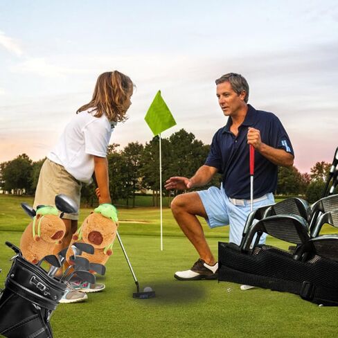 Capybara Golf Headcover ، أغلفة Head Club Plush Golf Club ، الحجم الصغير يناسب Hybird و Irons ، الحجم الكبير يناسب رأس سائق 460cc قياسي in Kuwait