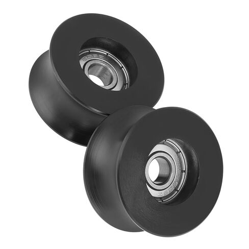 4pcs U Groove Pulley Wheel ، Guide Guide Pulley Rolling Rolling Roller Guide U Groove Wheel for Doors ، Driving Mechanical Equipment 8 * 39.5 * 20.1mm in Saudi Arabia