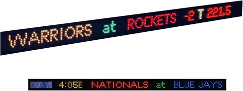 Skybox Fancave - سلسلة Game Day Lev Sports Ticker لـ Man Caves | طول 50 " in Kuwait