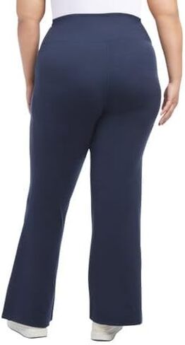 Jockey Women's High-Waisted Yoga Pants, Boot Cut Flare Leg, Studio Flare (US, Alpha, X-Large, Regular, Regular, Navy) in Saudi Arabia