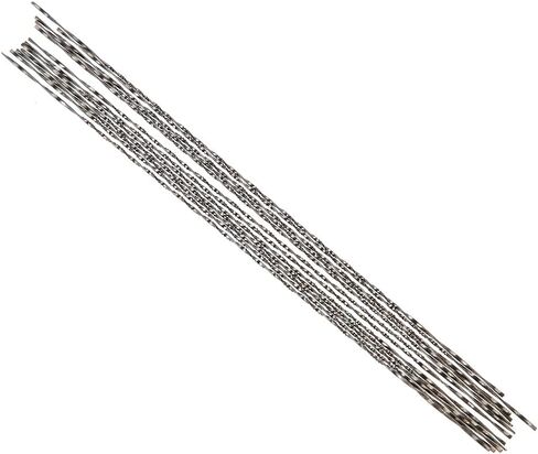 12pcs High Carbon Steel Metal Saw Blades for Wood Plastic Cutting, Fast Cutting Speeds, Curve Sawing with Spiral Teeth (3# Saw Blade) in Saudi Arabia