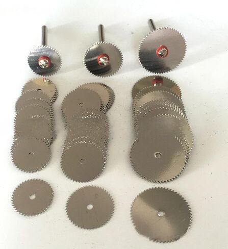 10pcs قاطع النشر الدائري ملحق شحنة القطع القطع القطع المعدني أداة دوارة أداة كهربائية قطع الخشب in Saudi Arabia
