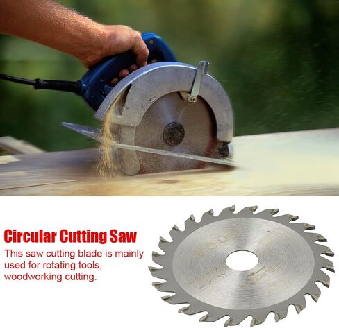 Fydun Cemented Carbide Circular Cut Saw Woodworking Tool Cutting Disc Smooth Fast Cutting Hardness Durability 24 Teeth in Saudi Arabia
