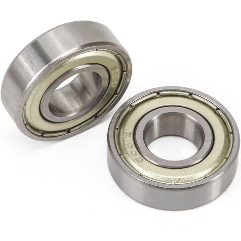 2Pcs Z1009 Deep Groove Ball Bearing 12 * 28 * 8 Bearing 6001Z Pre-Lubricated in Saudi Arabia