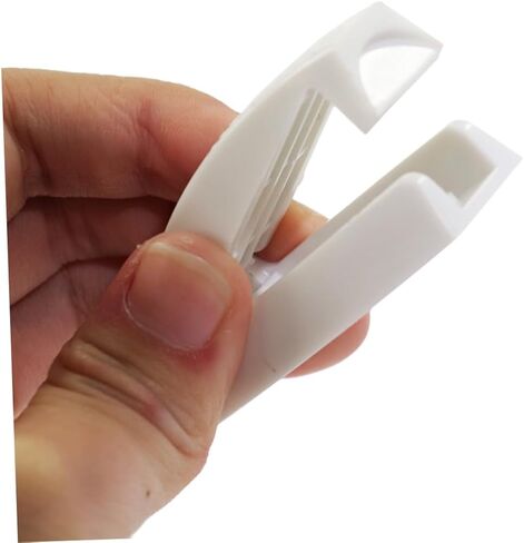 Pretyzoom 5 PCS Buckle Poace Door Catch Door Door Conting Conting Mattern Clip Clip White in Saudi Arabia