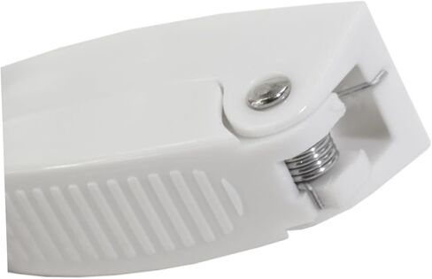 Pretyzoom 5 PCS Buckle Poace Door Catch Door Door Conting Conting Mattern Clip Clip White in Saudi Arabia
