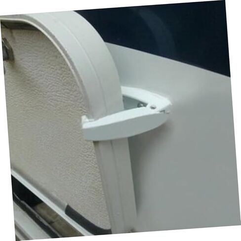 Pretyzoom 5 PCS Buckle Poace Door Catch Door Door Conting Conting Mattern Clip Clip White in Saudi Arabia