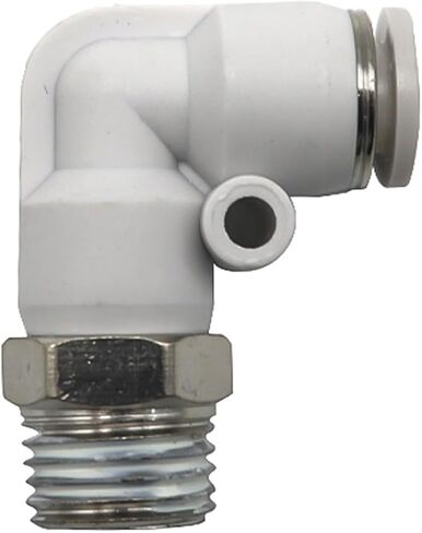 تركيب خرطوم الهوائية تركيب الهواء الأبيض 1/4 1/2 6mm 8mm BSPT الخيط السريع موصل اقتران خرطوم القصبة الهوائية (10-02 (10mm-1l4) ، PCF) in Saudi Arabia