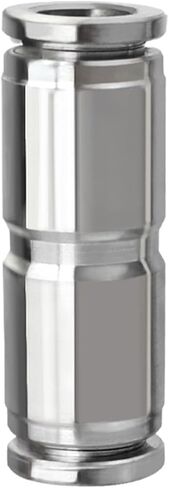 304 Stainless Steel Hose Straight Through Quick Connector High Temperature Resistance PU4/6/8/10/12/14/16mm Pneumatic Fittings(PU4) in Saudi Arabia