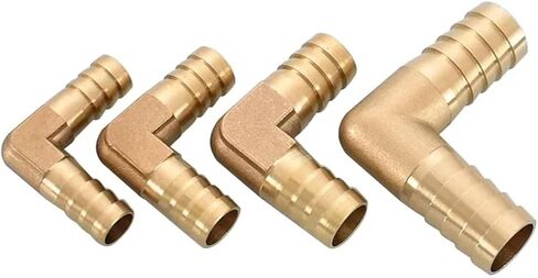 10pcs Copper Pagoda Water Tube Fittings Brass Barb Pipe Fitting 2 3 4 Way Brass Connector For 6mm 8mm 10mm 12mm 16mm 19mm hose(BT-PM,16mm (10pcs)) in Saudi Arabia