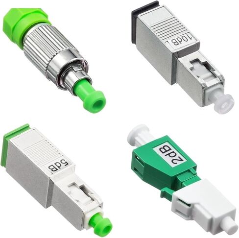 LC Attenuator 5 Pieces SC FC Female to Male Fiber Optic Attenuation FM 0-30db for Radio and Television Network LCA SC 5db 7db (5db, LC UPC) in Saudi Arabia
