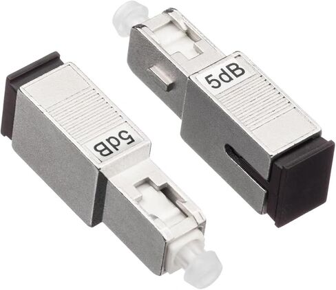 LC Attenuator 5 Pieces SC FC Female to Male Fiber Optic Attenuation FM 0-30db for Radio and Television Network LCA SC 5db 7db (5db, LC UPC) in Saudi Arabia