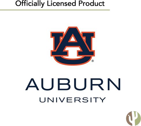 Desert Cactus Auburn University Car Accessories AU Tigers Absorbent Sandstone Cup Coasters Licensed Product Set of 2 (Design A) in Saudi Arabia