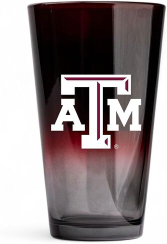 The Memory Company Officially Licensed NCAA 2-Pack 16oz Ombre Pint Glass Set Team Logo Barware Collection for Game Day Celebrations and Home Bar in Saudi Arabia