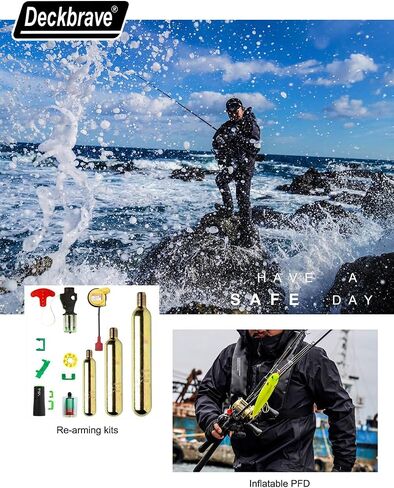 2Pcs/pack USCG Type V Approved Automatic Inflatable Life Jacket Vest with 33gram Cartridge for Adult in Saudi Arabia