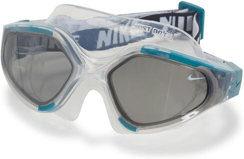 Nike Expanse Swim Mask Goggle-Adult, One Size, Green Abyss in Saudi Arabia