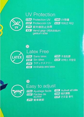 نظارات SPEEDO للسباحة للأطفال ، 3 عبوات ، ألوان متعددة وشكل ، نمط طراز شمسي بارد-حماية للأشعة فوق البنفسجية ، من السهل ضبطها ، ونظارات الأطفال الراحة طوال اليوم من العمر 3-8 in Saudi Arabia