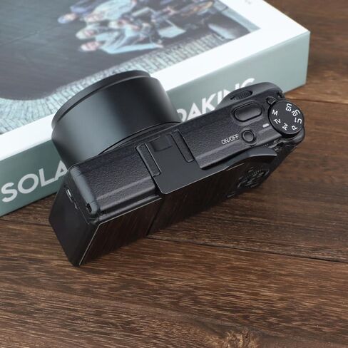 Haoge THB-GR3R Metal Hot Shoe Thumb Up Rest Hand Grip for RICOH GR III GRIII X GR3 GR3X Camera Red in Saudi Arabia