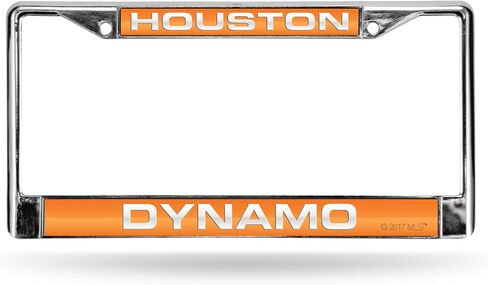 MLS Laser Cut Inlaid Standard Chrome License Plate Frame in Saudi Arabia