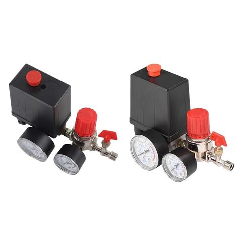 2-G1/4 Small Air Compressor Pressure Switch Control Valve Regulator with Gauges Air Regulator Valve in Saudi Arabia