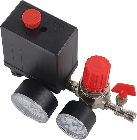 2-G1/4 Small Air Compressor Pressure Switch Control Valve Regulator with Gauges Air Regulator Valve in Saudi Arabia