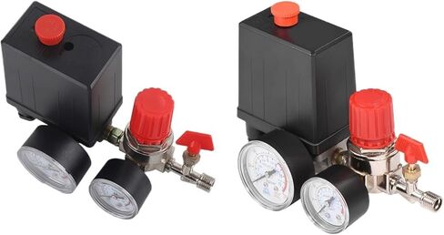 2-G1/4 Small Air Compressor Pressure Switch Control Valve Regulator with Gauges Air Regulator Valve in Saudi Arabia