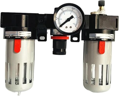 BFC 2000 BFR 3000 BC 4000 G1/4" Air Filter Regulator Combination Lubricator(BFC2000) in Kuwait