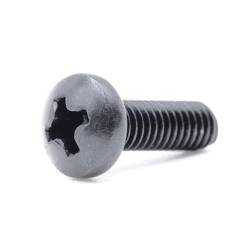 replacementscrews M4 × 12 مم (M4 X L12 ، 0.7 مم الملعب) برغي آلة محرك رأس PAN - أكسيد أسود (حزمة 10) in Saudi Arabia