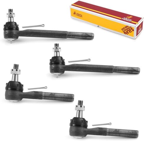 Metrix Premium Chassis Parts - 4 PC Kit Inner & Outer Tie Rod End Kit Fits 2003 Mini Cooper ، 2002 Mini Cooper ، استبدال EV800566 ، ES800520 ، ES800521 ، صنع في أوروبا in Saudi Arabia