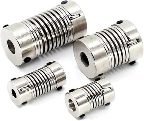 D16L25 Aluminum Alloy Spring Coupling Elastic Couplinp Used for Servo Motor Screw Rod Shaft Connector for 3D Printer CNC 1Pcs(8X8) in Saudi Arabia